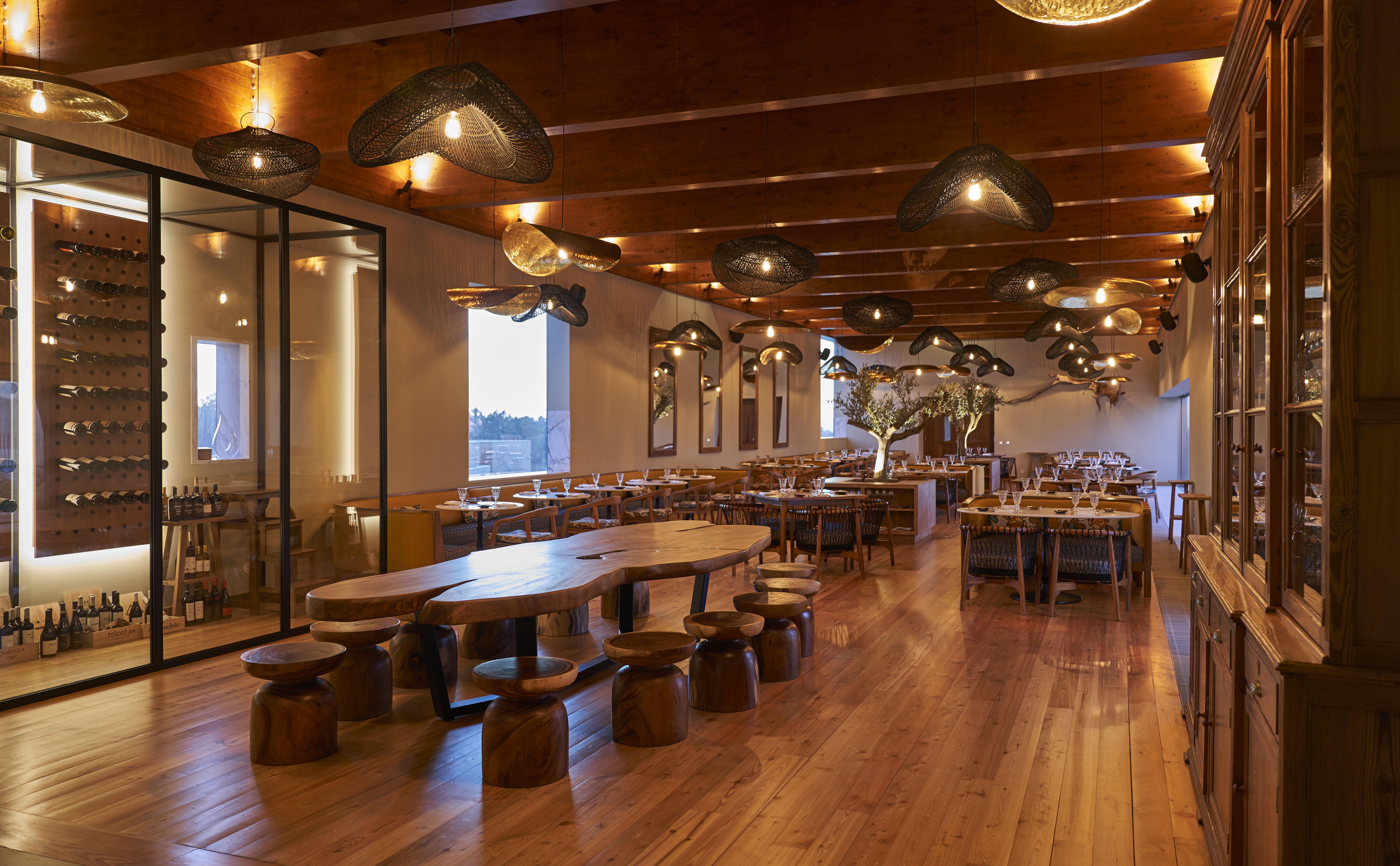 Praia Do Canal Nature Retreat - Small Luxury Hotels Of The World Aljezur Dış mekan fotoğraf Restaurant interior