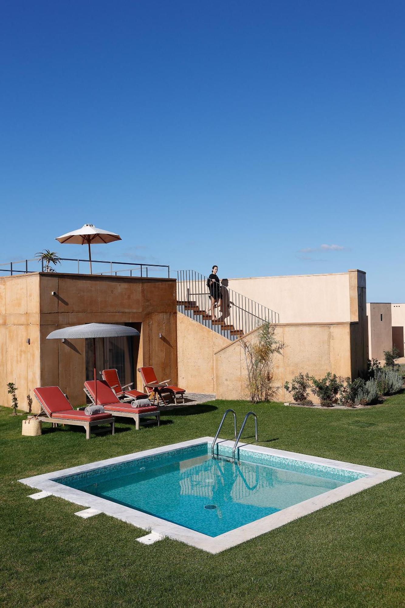 Praia Do Canal Nature Retreat - Small Luxury Hotels Of The World Aljezur Dış mekan fotoğraf The swimming pool at the hotel